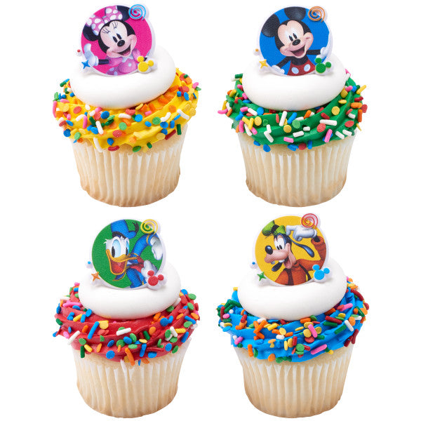 Mickey Mouse Funhouse Best Pals Around Cupcake Rings