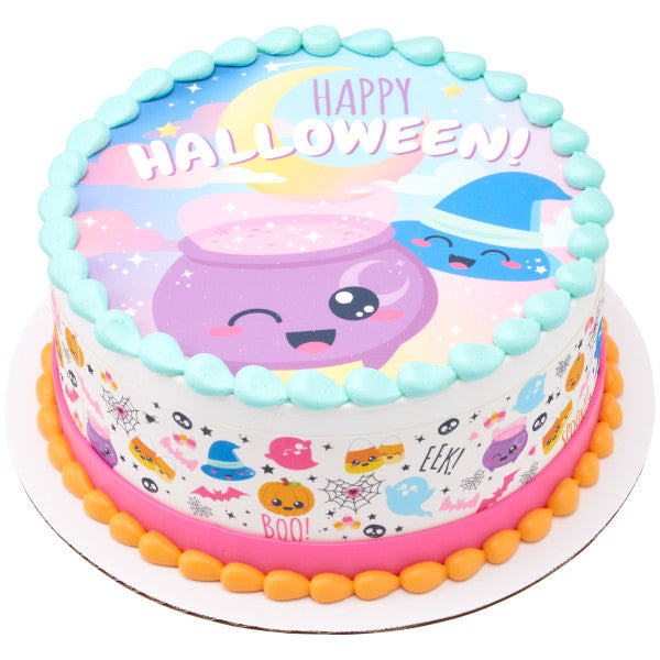 Halloween Cuties Edible Cake Topper Image Strips