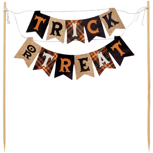 Trick or Treat Banner Layon