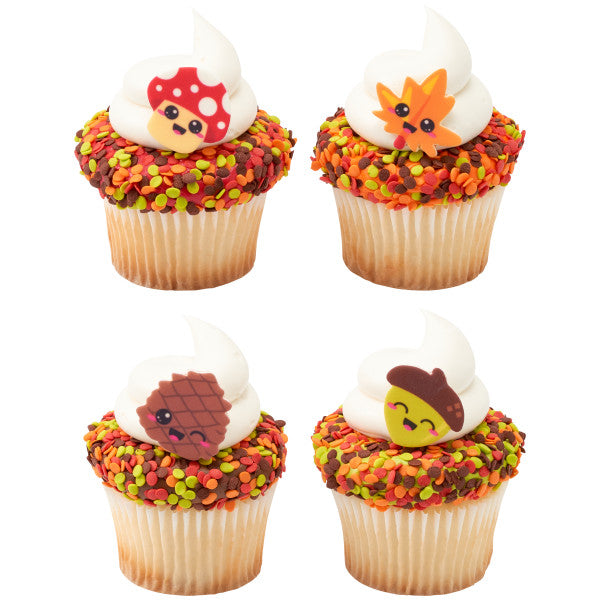 Fall Cuties Sweet Décor® Printed Edible Decorations