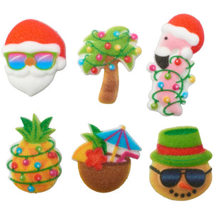 Tropical Christmas Assortment Dec-Ons® Decorations