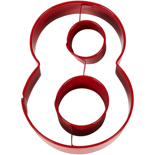 Number 8 Cookie Cutter, 1ct