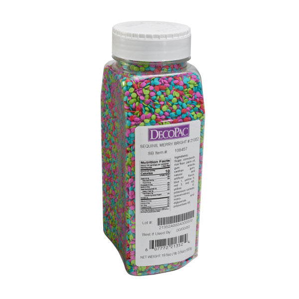 Merry & Bright Confetti Quins, 19.5oz - BEST BY DATE 1/2/2022