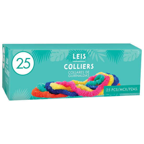 Polyester Lei Assortment, 25ct