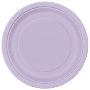Lavender Solid Round 9" Dinner Plates, 8ct