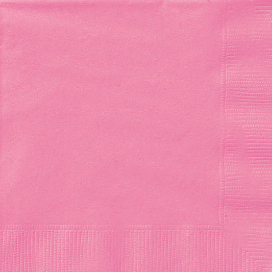 Hot Pink Solid Luncheon Napkins, 20ct