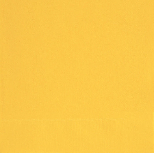 Servilletas de almuerzo sólidas de color amarillo girasol, 20 unidades