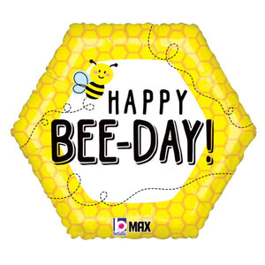 18" Happy Bee Day Balloon