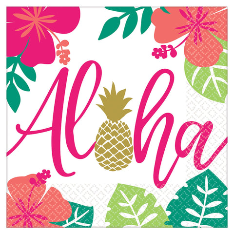Aloha Luncheon Napkins