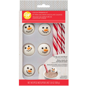 Snowman Cocoa Trimming Kit