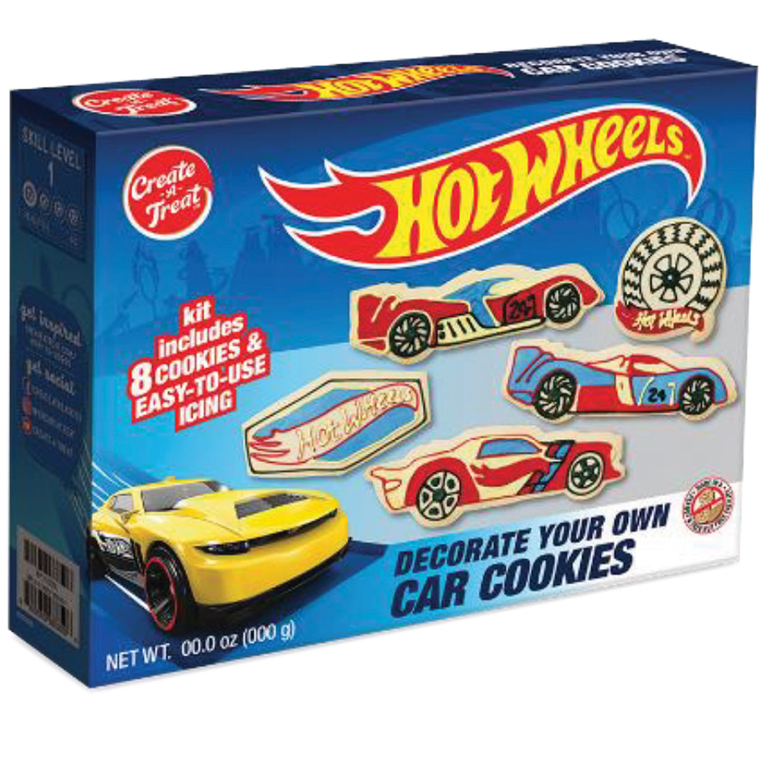 Create a Treat - Hot Wheels Car Cookie Kit - EXPIRED 2022
