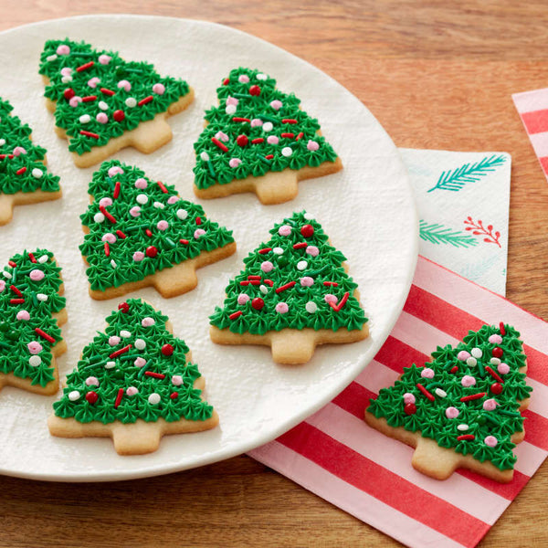 Comfort Grip Plastic Cookie Cutter - Christmas Tree
