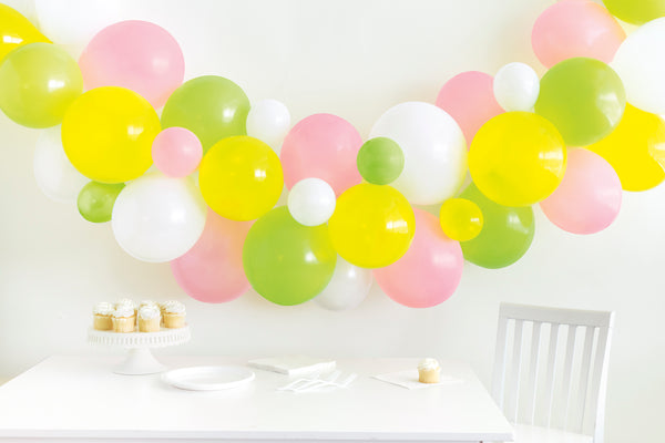 Assorted Spring Colors Latex Balloon Garland Kit, 26pc