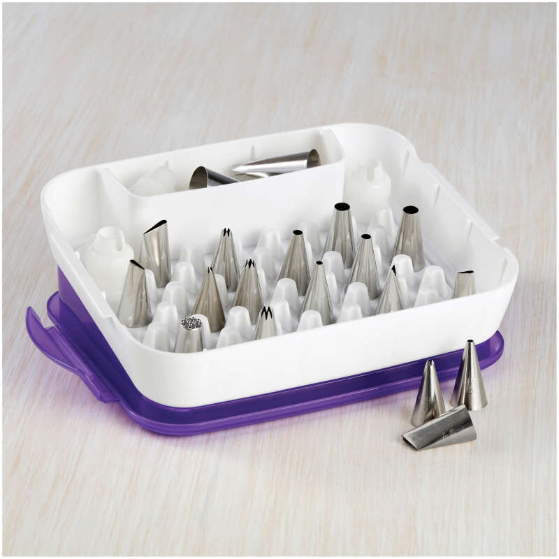 Piping Tips Organizer Case - Cake Decorating Supplies – A Birthday Place