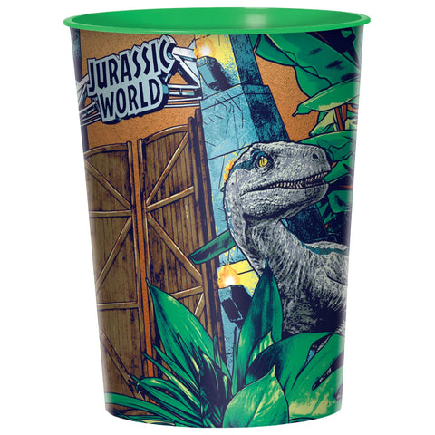 Jurassic World Into the Wild Plastic Favor Cup, 1ct