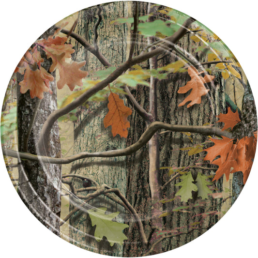 Hunting Camo 9" Plates, 8ct