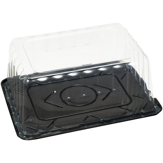 Cúpula y base para pastel de un cuarto de hoja de 6" de alto 