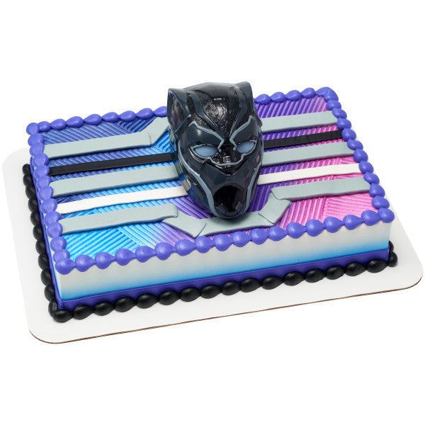 MARVEL Avengers Black Panther Warrior King DecoSet® and Edible Image Background