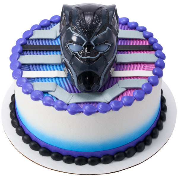 MARVEL Avengers Black Panther Warrior King DecoSet® and Edible Image Background