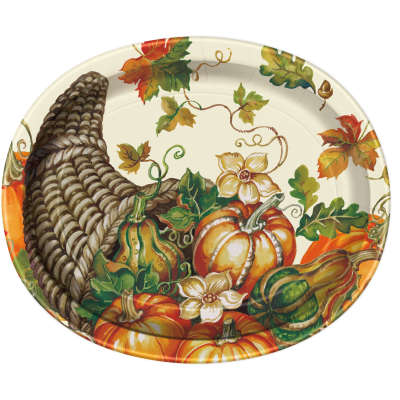 Harvest Pumpkins Disposable Tableware