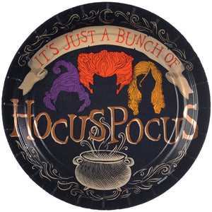 © Disney Hocus Pocus Round Foil Plate 7"