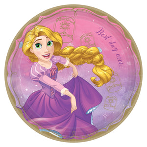 ©Disney Princess Round Plates, 9" - Rapunzel