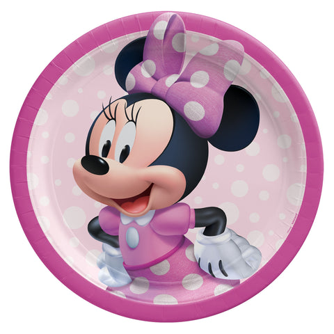 Minnie Mouse Forever 9" Round Plates