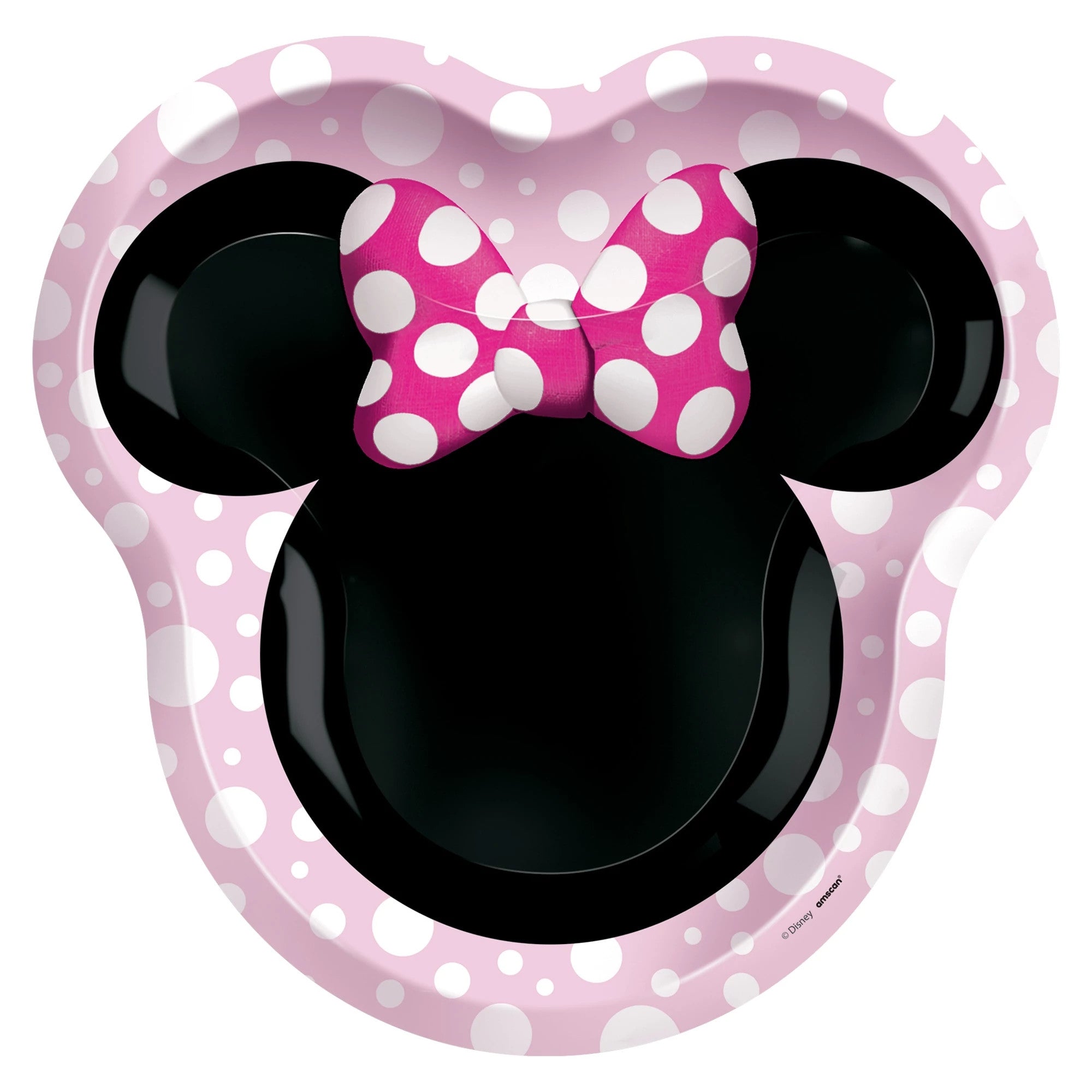 Minnie Mouse Forever 9" Shaped Plates