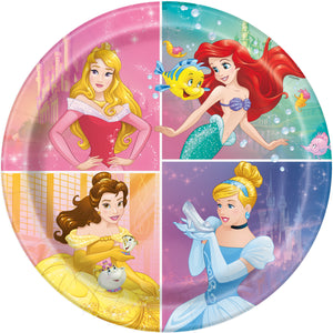 8 Disney Princess 9" Plate