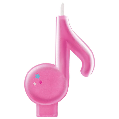 Internet Famous Music Note Birthday Candle, 1ct