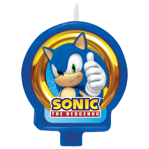 Sonic Birthday Candle, 1ct