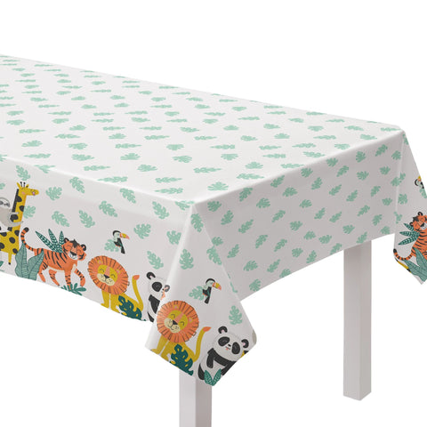 Get Wild Birthday Plastic Table Cover