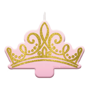 Disney Princess Glitter Candle, 1ct