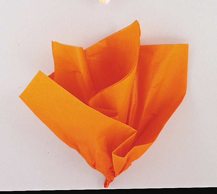 Orange Tissue Sheets, 10ct