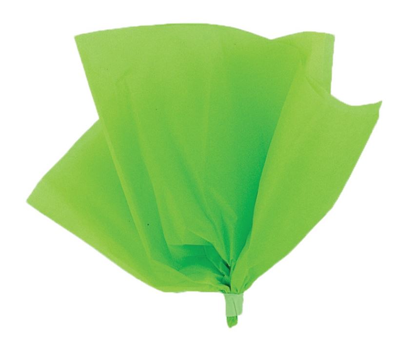 Lime Green Tissue Sheets, 10ct