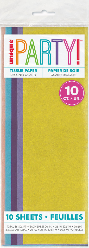 Assorted Pastel Tissue Sheets, 10ct – A Birthday Place