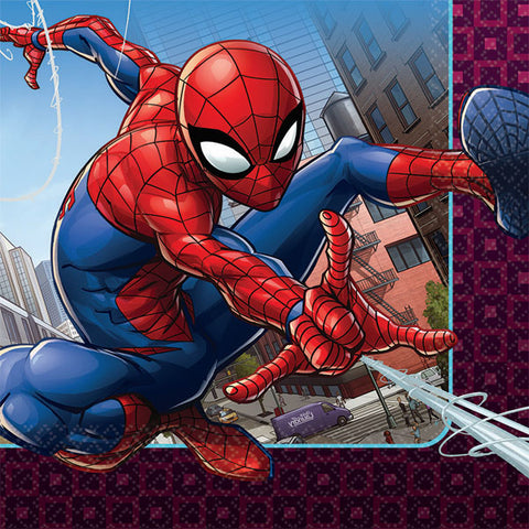 Spider-Man Webbed Wonder Luncheon Napkins