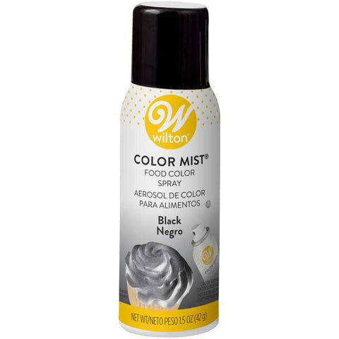 Black Color Mist Food Coloring Spray, 1.5 oz.