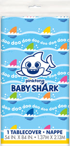 Baby Shark Plastic Tablecover 54X84