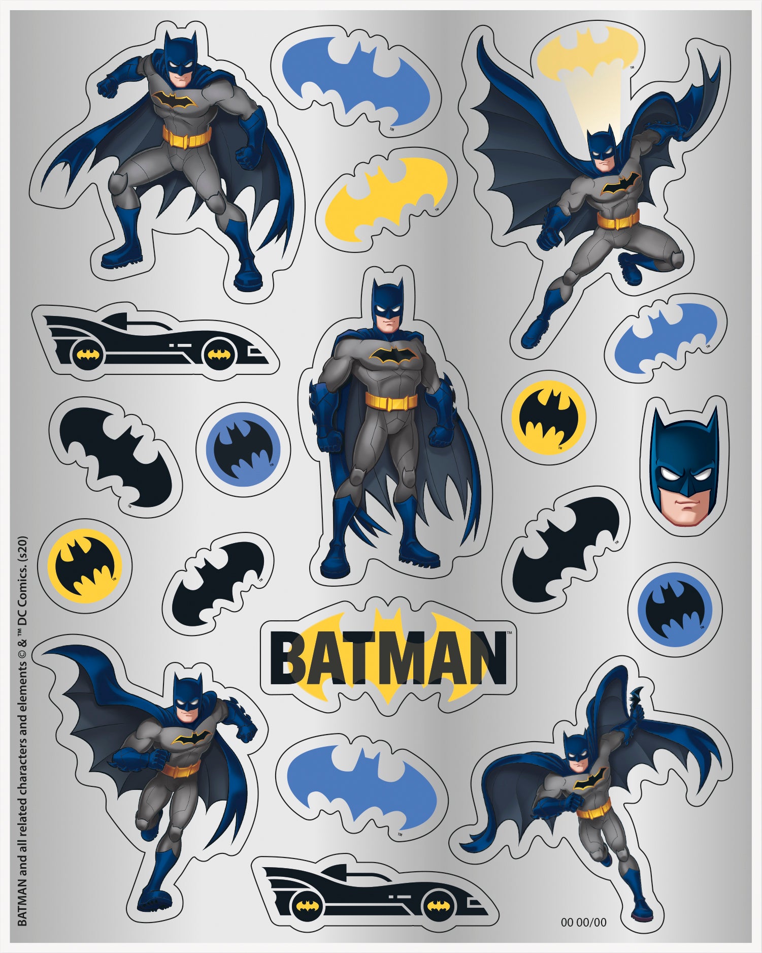 Batman Sticker Sheets, 4ct – A Birthday Place