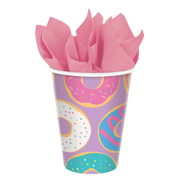 Donut Party Cups, 9 oz.