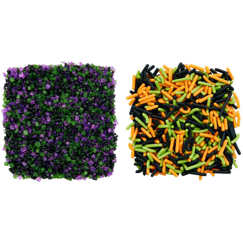 Halloween Sprinkles and Mini Cutters 5pc Set