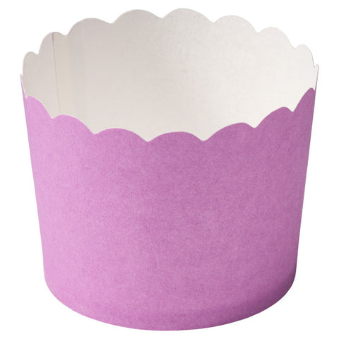 Lilac Scalloped Baking Cups