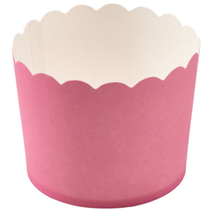 Sachet Pink Scalloped Baking Cups