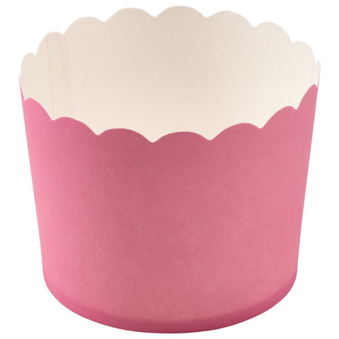 Sachet Pink Scalloped Baking Cups
