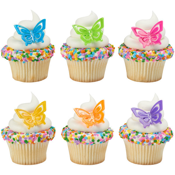 Butterfly Cupcake Rings
