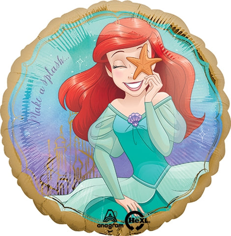 Princess Ariel Little Mermaid Once Upon A Time 17" Balloon