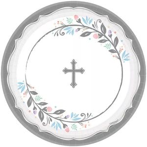 Holy Day 10.5" Round Plates, 18ct