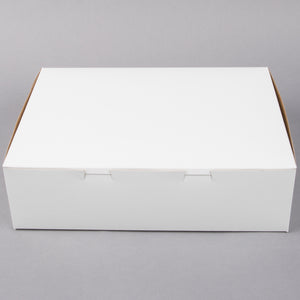 14" x 10" x 4" White Cake Box / Bakery Box