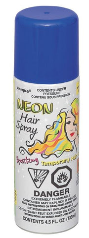 Blue Neon Hair Spray, 4.5 fl oz